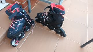 Pack Patines ajustables,casco y bolsa transporte.