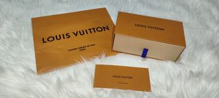 Lote 3 Cajas & Bolsa Louis Vuitton