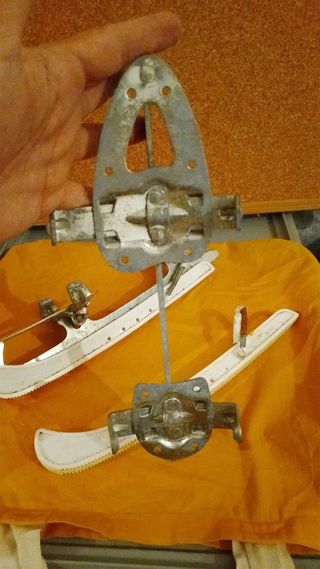 Patines hielo Hudora Eiszepp 25-27cm Vintage