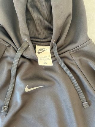 Sudadera Nike negra talla XS