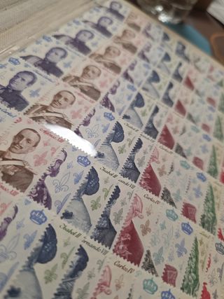 Sellos Monarcas Españoles - 84uds.  Lote. España.