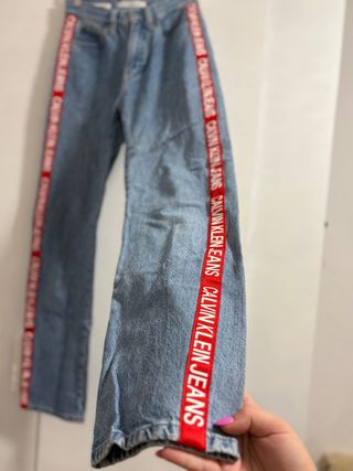Jeans Calvin Klein - Tiro Alto