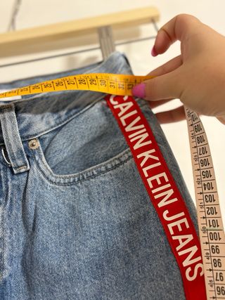 Jeans Calvin Klein - Tiro Alto