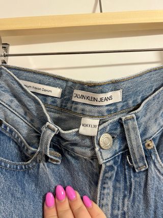 Jeans Calvin Klein - Tiro Alto