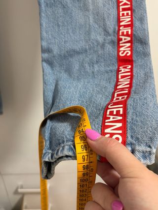 Jeans Calvin Klein - Tiro Alto