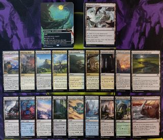 LOTE 100 Tierras No Básicas Magic The Gathering