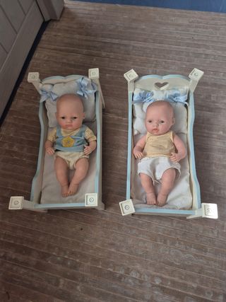 2 Cunas literas bebé juguete