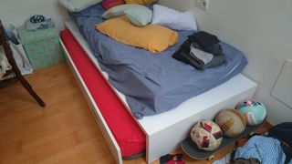 Cama Ikea 90cm blanca - juvenil