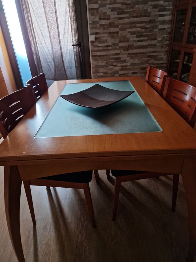 Tavolo da pranzo 4 sedie - Ciliegio