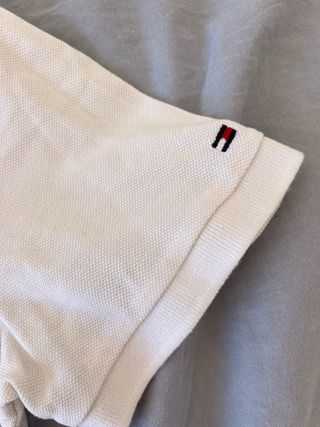 Polo Tommy Hilfiger Niño Blanco