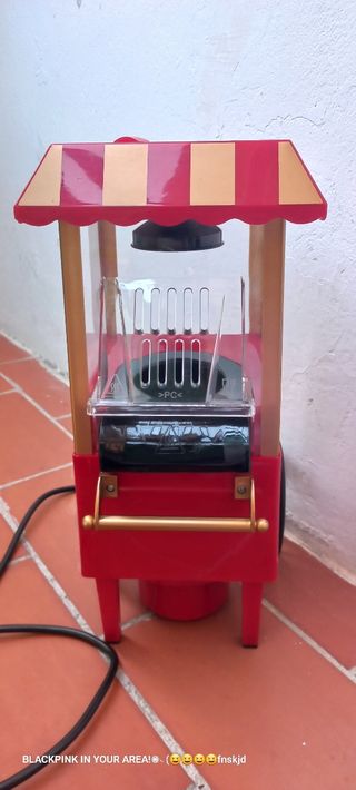 Palomitero eléctrico con diseño retro