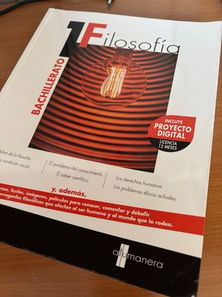 Filosofía 1 bachillerato 