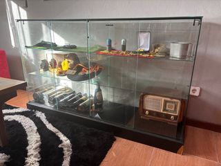 Vitrina cristal negra - Mueble expositor!!!!!