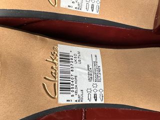 Clarks Zapatos Marrón T38 Mujer