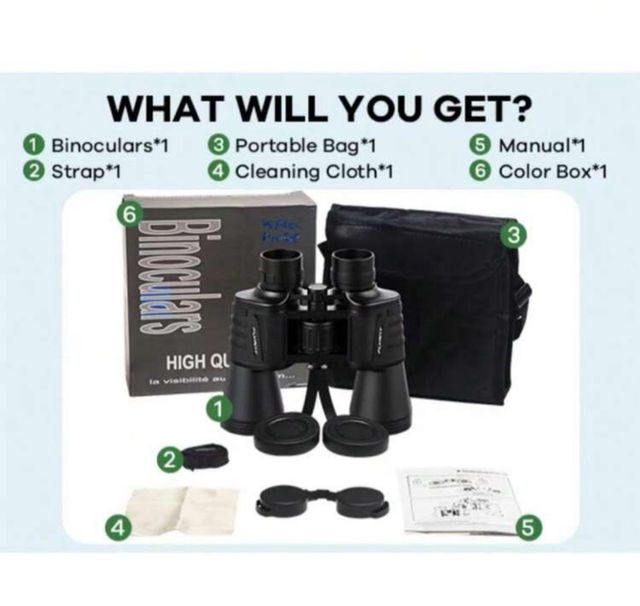 Binocolo HD Impermeabile