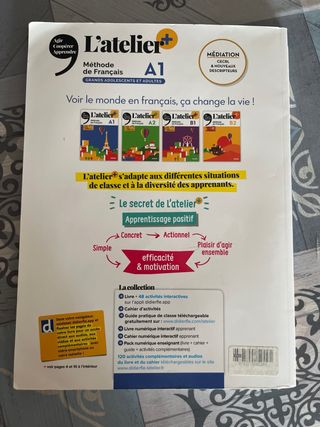 L'atelier niv .A1 (éd.2019) - Livre + DVDrom