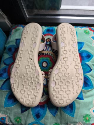Ipanema Sandalias de goma Beige 39, poco uso.
