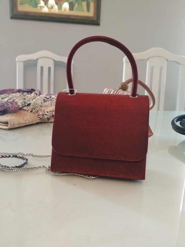 Bolso rojo mujer - bandolera