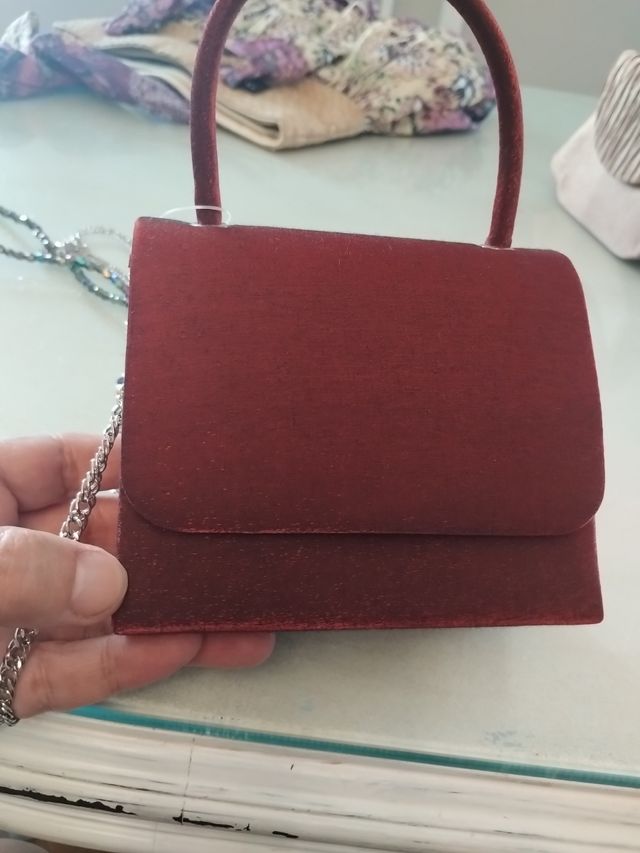 Bolso rojo mujer - bandolera
