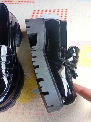 Zapatos negros mujer - planos