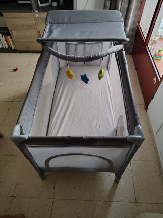 Cuna viaje Asalvo + colchón