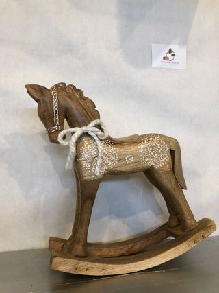 Cavallo legno arredo casa design moda Legno cavall