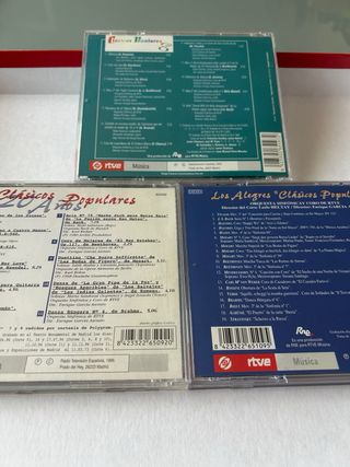 Clásicos Populares: 3 CDs