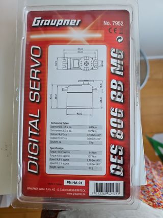 Servo Graupner DES 806 BB MG