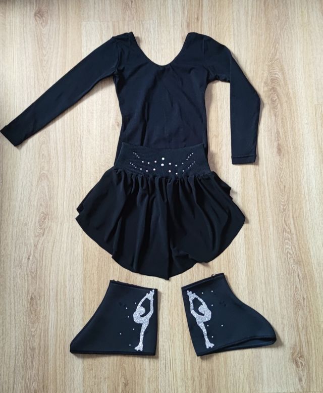 Maillot patinaje artístico niña