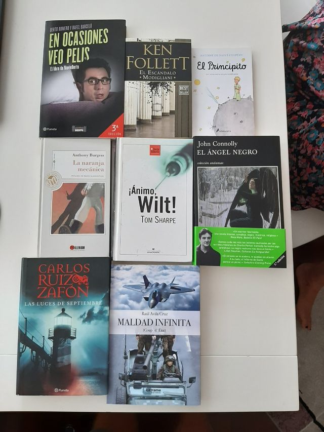 Lote de libros.