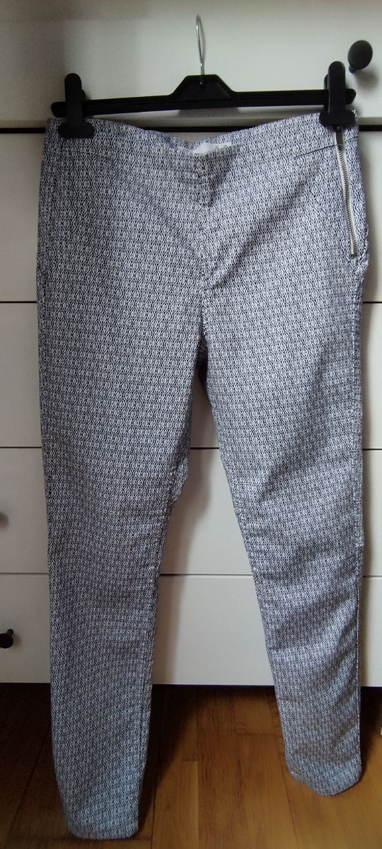 Pantalones LFT - M/38/10 - Azul y Blanco