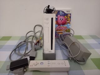Console Nintendo Wii + Kirby Adventure