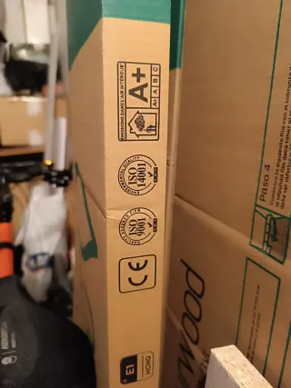 Suelo vinílico madera gris