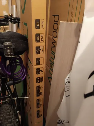 Suelo vinílico madera gris