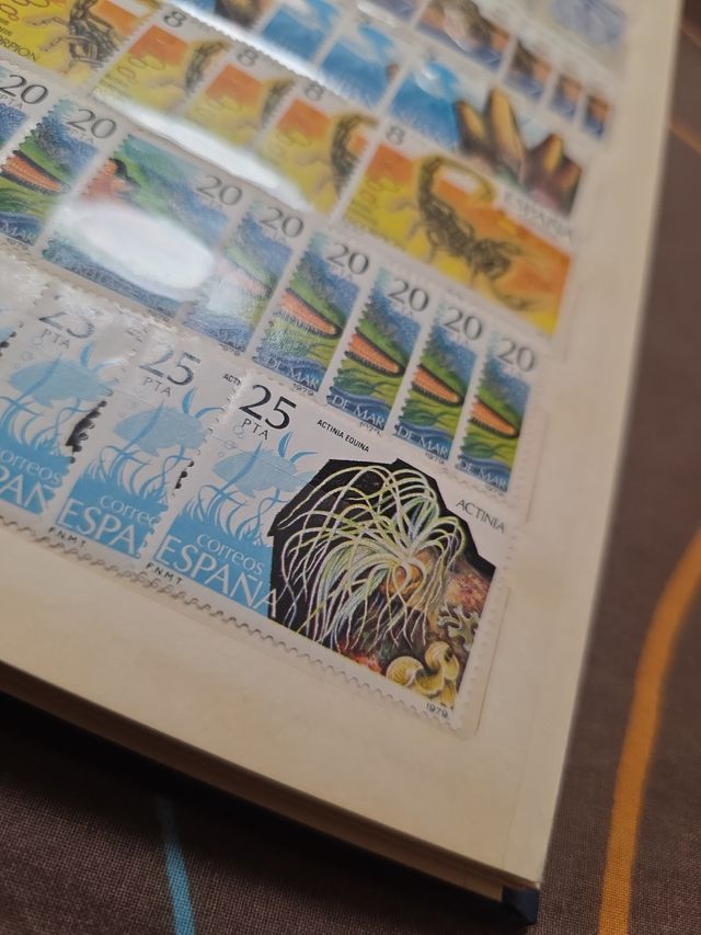 Sellos España: Fauna y Viajes (64uds)