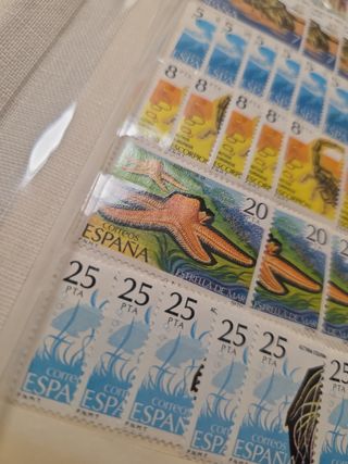 Sellos España: Fauna y Viajes (64uds)