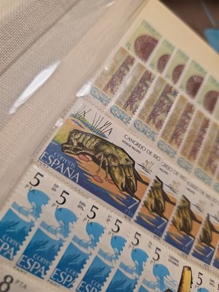 Sellos España: Fauna y Viajes (64uds)