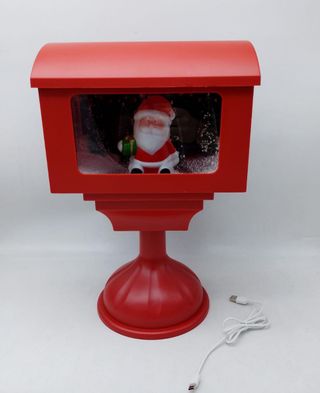 Lampione natalizio Babbo Natale