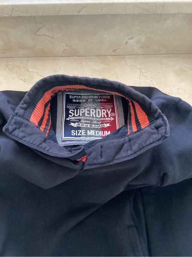 Sudadera Superdry Hombre M . negra