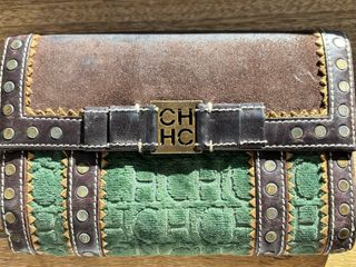 Cartera Carolina Herrera - Marrón-Verde