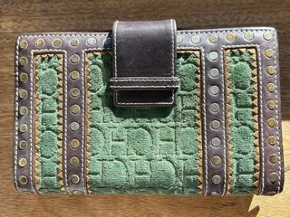 Cartera Carolina Herrera - Marrón-Verde