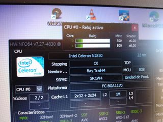 PORTÀTIL LENOVO-CPU CELERON-SSD+500GB-8GB RAM-15"