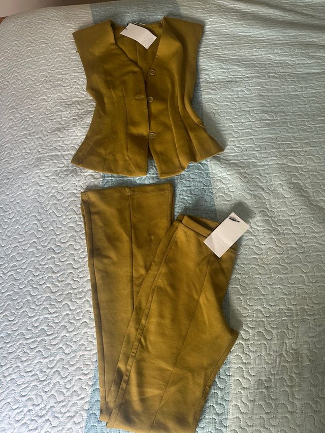 Abito Zara - Verde oliva