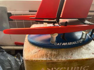 Maqueta Catamarán F50 SailGP