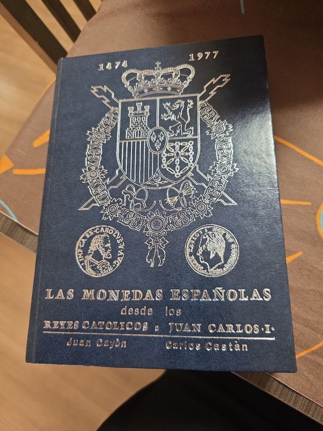 Libro Monedas Españolas 1474-1977