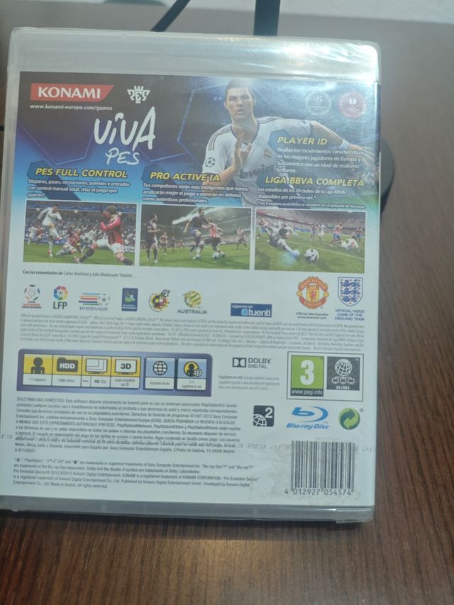 PES PRO 2013 PS3 precintado PAL ESPAÑA EL BICHO