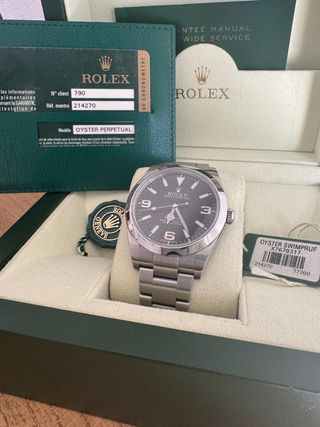 Rolex Oyster Perpetual 214270 de 39mm 