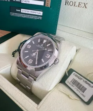 Rolex Explorer 214270 39mm año 2014 full s