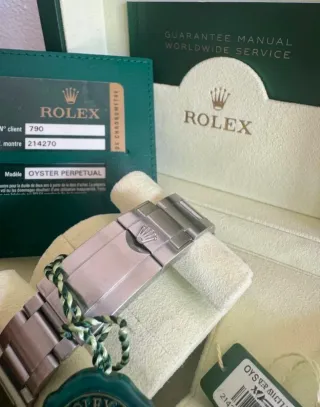 Rolex Explorer 214270 39mm año 2014 full s