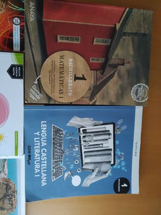 Libros 1 de bachillerato